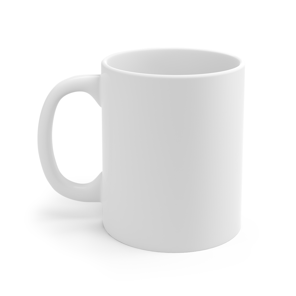 ExtraEmily "Embrace the Chaos!" White Mug - alternate angle 2, merchandise
