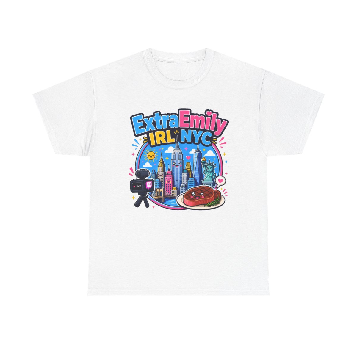 ExtraEmily "ExtraEmily IRL NYC" Unisex Tee