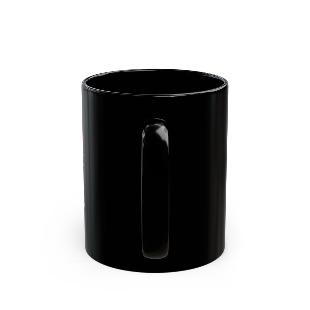 ExtraEmily "ExtraEmily IRL NYC" Black Mug - alternate angle 3, merchandise