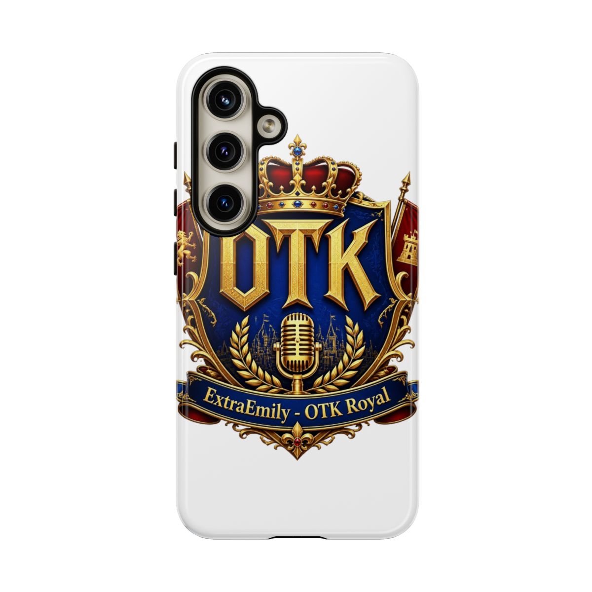 ExtraEmily "ExtraEmily - OTK Royal" Phone Case - alternate angle 2, merchandise