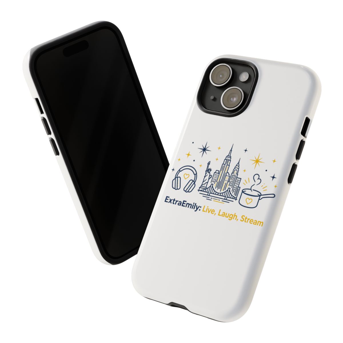 ExtraEmily "ExtraEmily: Live Phone Case - alternate angle 1, merchandise
