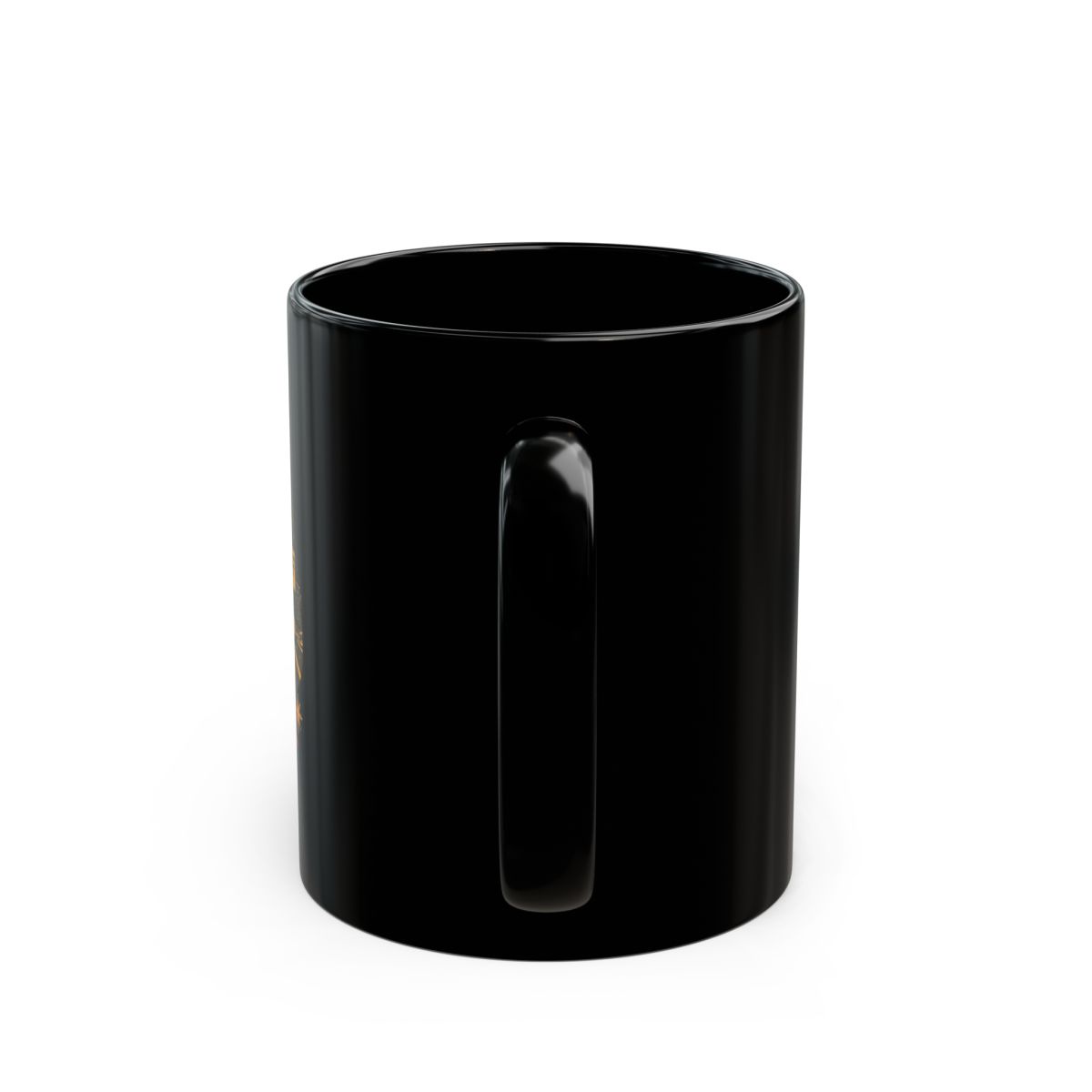 ExtraEmily "Cooking Up Adventures!" Black Mug - alternate angle 3, merchandise