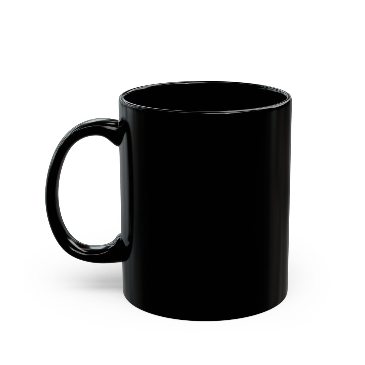 ExtraEmily "Cooking Up Adventures!" Black Mug - alternate angle 2, merchandise